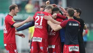 SCR Altach gewinnt gegen SK Rapid Wien mit 2:1.