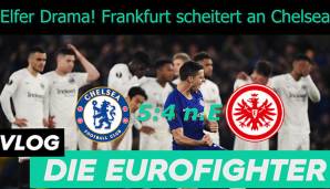 Nach einem packenden Duell setzte sich Chelsea im Elfmeterschießen gegen Frankfurt durch und zieht ins Europa League Finale ein.