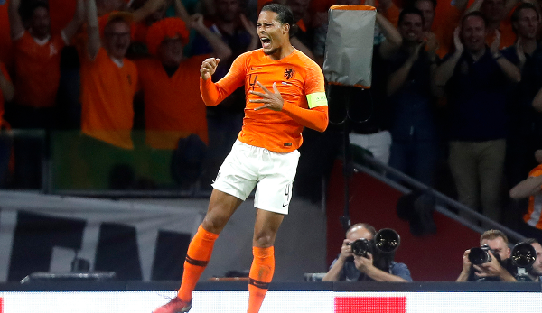 Virgil van Dijk wird der Niederlande nach seinem Kreuzbandriss nicht zur Verfügung stehen.