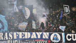 Im Bild: Die Fans des SSC Napoli