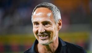 Adi Hütter hat mit der Eintracht Frankfurt einen großen Polster für das Rückspiel erarbeitet