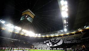 In der Frankfurter Commerzbank-Arena wird im Spiel gegen RB Salzburg keine Choreografie stattfinden.
