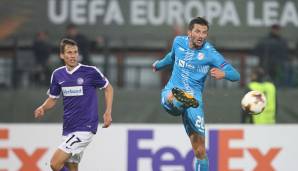 In der Europa League traf Gorgon 2017 mit Rijeka auf seinen Ex-Verein Austria Wien.