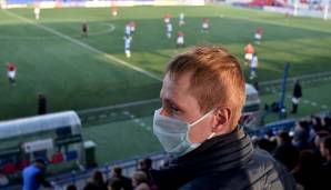 In Weißrusslands Liga wird trotzt der Corona-Pandemie nach wie vor gekickt.