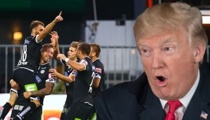 Sturm Graz und Donald Trump auf einem Foto? Ja, das geht