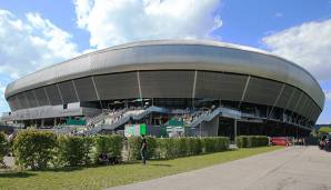 In der nächsten Zeit sind im Inneren des Klagenfurter Wörthersee-Stadions Bäume zu bewundern und keine Fußballspiele.