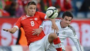 Alain Wiss im Duell mit dem DFB