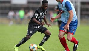 Winfred Amoah im Einsatz für den SK Sturm