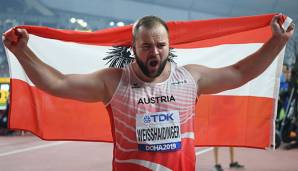 Lukas Weißhaidinger gewann WM-Bronze.