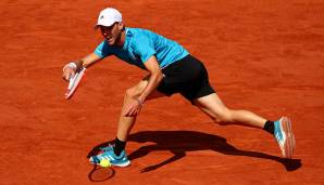 Dominic Thiem steht im Halbfinale der French Open.