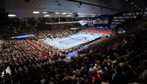 Die Wiener Stadthalle ist Schauplatz des ATP-Tennisturniers.