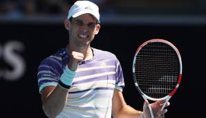 Dominic Thiem nach der ersten Runde von Melbourne.