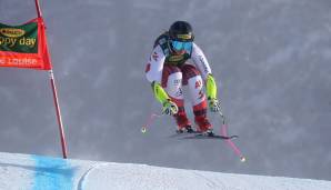 Beim letzten Rennen im Super G in Lake Louise holte Stephanie Venier einen guten vierten Platz.