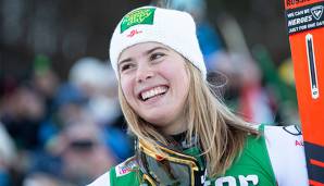 Katharina Liensberger fuhr in Lienz aufs Stockerl