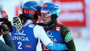 Petra Vlhova und Mikaela Shiffrin fahren in einer eigenen Liga.