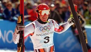 Platz 4 - Hermann Maier (Ski Alpin): 2 Mal Gold, 1 Mal Silber, 1 Mal Bronze