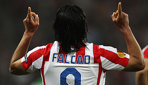 Radamel Falcao wechselte 2011 zu Atletico Madrid