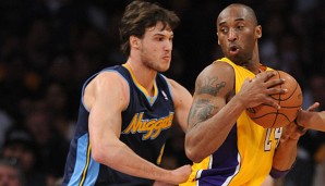 Danilo Gallinari und Kobe Bryant kämpften sich zurück in die Liga