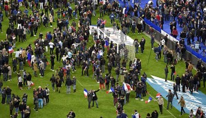 Im Stade de France brach angesichts des Terrors in Paris zwischenzeitlich Panik aus
