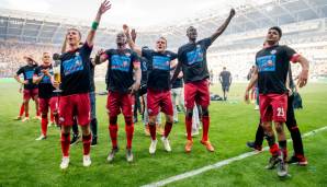 Dem SC Paderborn gelang der direkte Durchmarsch von der 3. Liga in die Bundesliga.