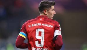 Robert Lewandowski im Spiel gegen Eintracht Frankfurt.