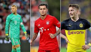 Das Warten auf die Werte der Bundesligaspieler in FIFA 20 hat ein Ende. Wie zu erwarten war, werden die Spitzenplätze von Bayern- und Dortmund-Spielern eingenommen - mit einer Ausnahme. Hier das Ranking der Top 25.