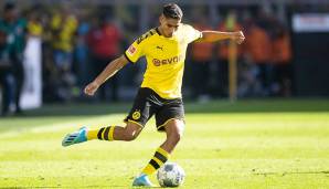 Achraf Hakimi (Borussia Dortmund, LV) - Gesamtstärke: 79.