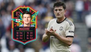 HARRY MAGUIRE (Manchester United): Rating von 82.