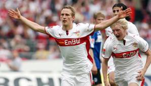 Platz 13: Manuel Fischer (damaliger Verein: VfB Stuttgart) - Gesamtstärke: 62, Potenzial: 86. Der Mittelstürmer kam nur dreimal in der Bundesliga zum Einsatz. Er spielte nach Stuttgart nie wieder erstklassig. 2018 war dann Schluss mit Fußball.
