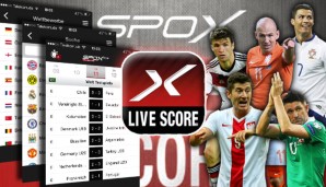 Täglich geht es rund in der Fußball-Welt: Mit SPOX Livescore kannst Du Dich perfekt organisieren