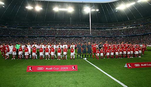 Auch im Rahmen des Audi Cup 2009 trafen der FC Bayern und der AC Mailand aufeinander