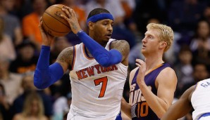 Carmelo Anthony fühlt sich falsch bewertet