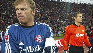 Das Duell Bayern gegen Dortmund war lange Zeit auch das Duell der Rivalen Oliver Kahn und Jens Lehmann