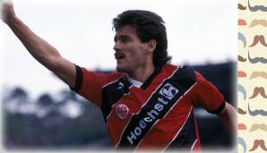 Kennen Sie den noch? Frankfurts Heinz Gründel lief viermal für das DFB-Team auf und wurde im letzten Moment aus dem Kader für die WM 1986 gestrichen.