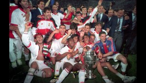 1994: AC Mailand - FC Barcelona 4:0 (2:0) - Daniele Massaro beschert Milan mit zwei Toren einen furiosen Sieg in Athen