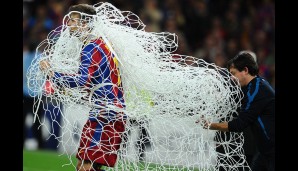 2011: FC Barcelona - Manchester United 3:1 (1:1) - Wieder eine Messi-Show! Gerard Pique ist anschließend nicht mehr zu halten
