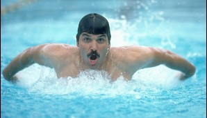 Siebenmal Gold 1972 in München, siebenmal mit Weltrekord: Der US-Amerikaner Mark Spitz stellte insgesamt 22 Weltrekorde auf