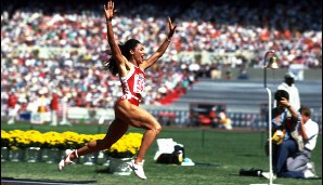 Florence Griffith-Joyner sprintete 1988 in Weltrekordzeit zum Olympiasieg über 100 Meter. Die Dominatorin starb 1998 im Alter von 38 Jahren