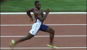 Der vielleicht schnellste Mann der Welt: Michael Johnson lief über 400 Meter Weltklassezeiten wie am Fließband und holte fünfmal olympisches Gold