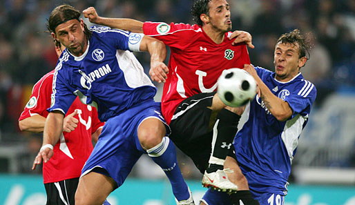 Fußball, DFB-Pokal, Schalke 04, Hannover 96