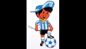 Argentinien mochte es klassisch: Gauchito ist ein kleiner Fußball-Fan des Landes