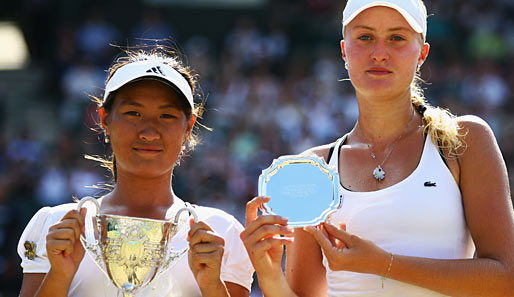 Doch am Samstag gab es weitere Titel zu vergeben: Bei den Juniorinnen setzte sich die Thailänderin Noppawan Lertcheewakarn gegen Kristina Mladenovic aus Frankreich durch