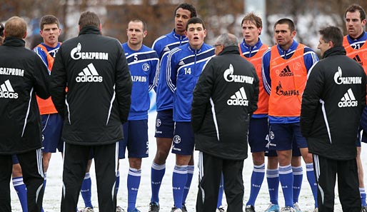 Aus der ersten Mannschaft fehlt nur Jefferson Farfan. Hans Sarpei, Jermaine Jones und Alexander Baumjohann trainieren ab sofort mit den Amateuren