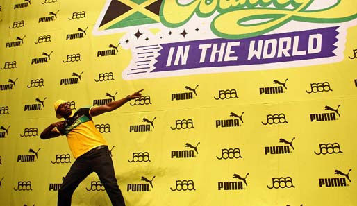 Wo Jamaika-Vertreter sind, ist Superstar Usain Bolt auch nicht weit. Der Sprinter scheint sich in Südkorea wohlzufühlen