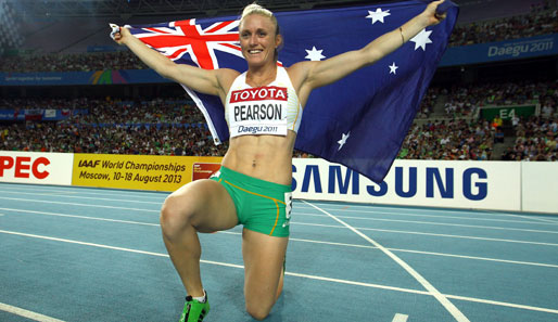 Das strahlendste Lächeln hatte Sally Pearson parat. Die Australierin siegte mit der viertbesten jemals gelaufenen Zeit über die 100-Meter-Hürden