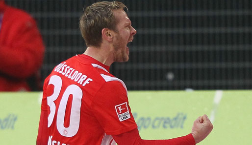 Rang 6: Sascha Rösler von Fortuna Düsseldorf (13 Tore)