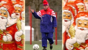"Ein Trainer is nich ein Idiot. Ein Trainer seh, was passieren in Platz." (Teil der legendären Pressekonferenz als Bayern-Trainer 1998)