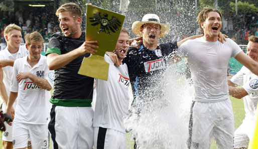 Bis zum Pokal sind es zwar noch ein paar Spiele hin, aber Werder Bremen hat Preußen Münster schon mal aus dem Weg geräumt (4:2 n.V.)