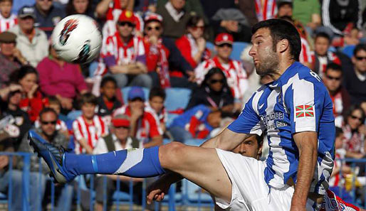 Rang 9: Imanol Agirretxe von Real Sociedad San Sebastian (14 Tore)