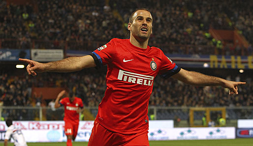 Rang 12: Rodrigo Palacio von Inter Mailand (12 Tore)